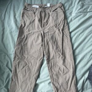 Checkered pants